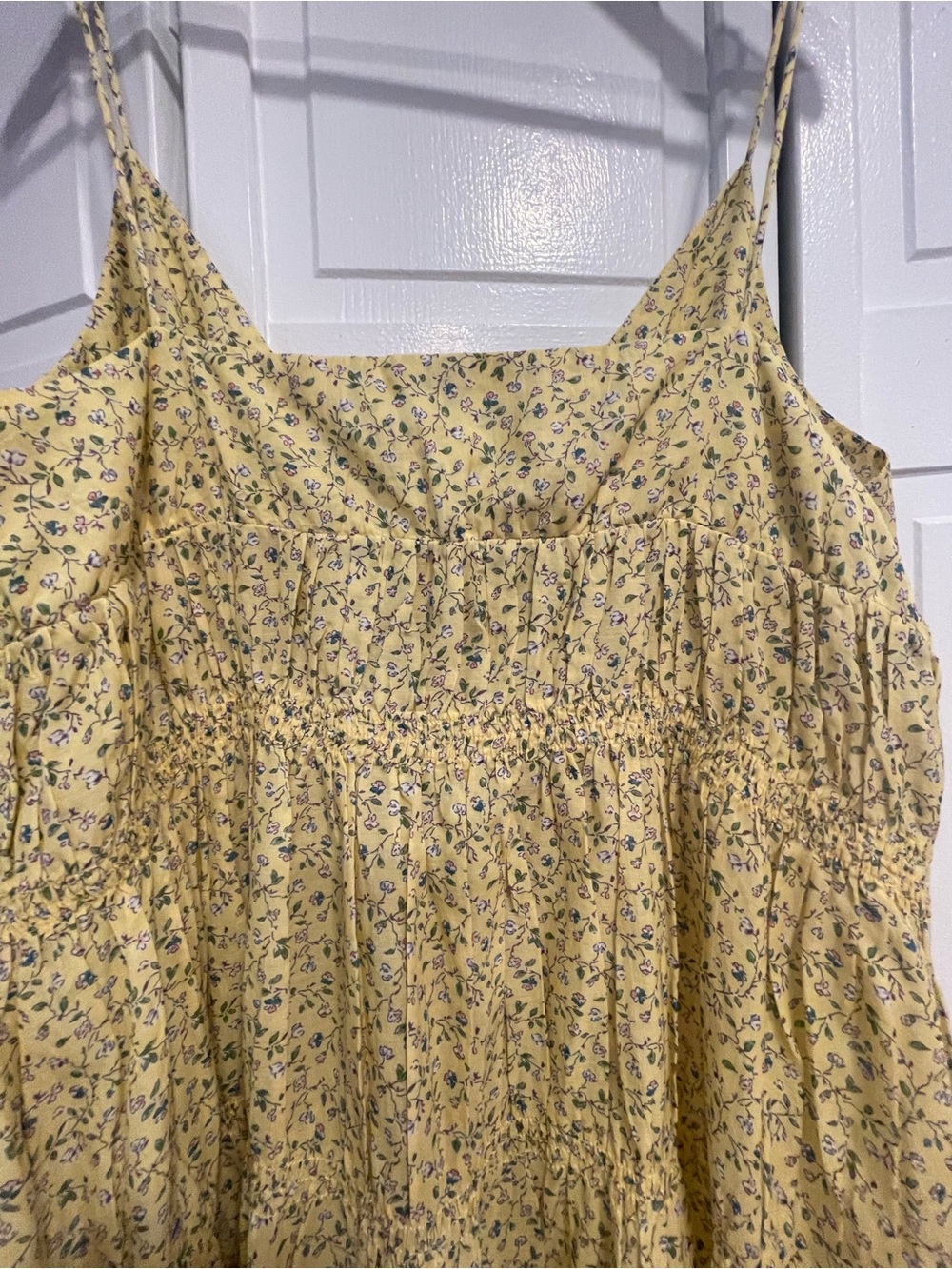 Doen Irina Yellow Floral Maxi Dress - Picture 9 of 13